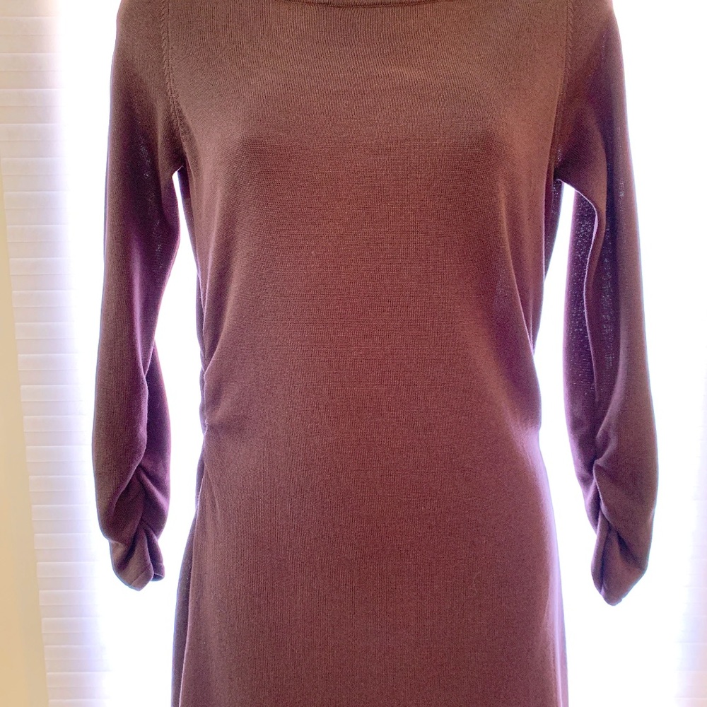 Chocolate brown dress